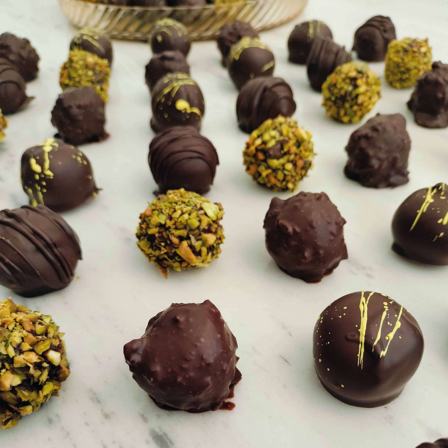 Trufas de chocolate premium | Caja de 4 unidades