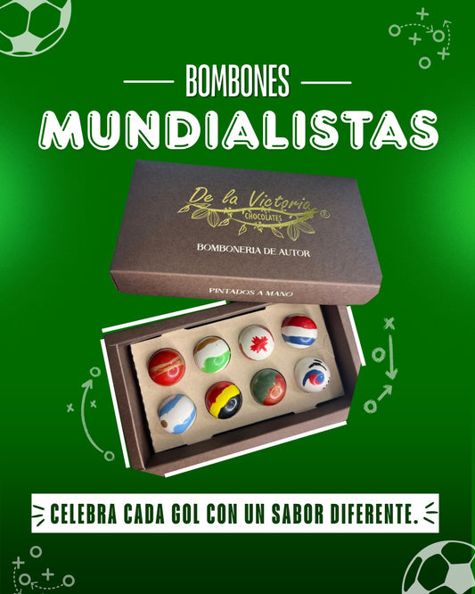 Bombones mundialistas x8