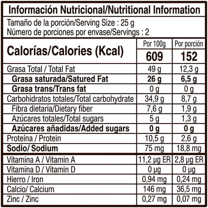 Barra chocolate blanco 40% cacao vegana (50g) | con estevia y bebida de almendras