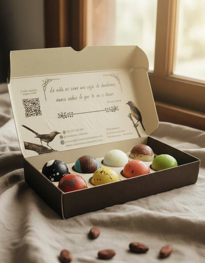 Caja de bombones AUTÉNTICA - De la Victoria chocolates