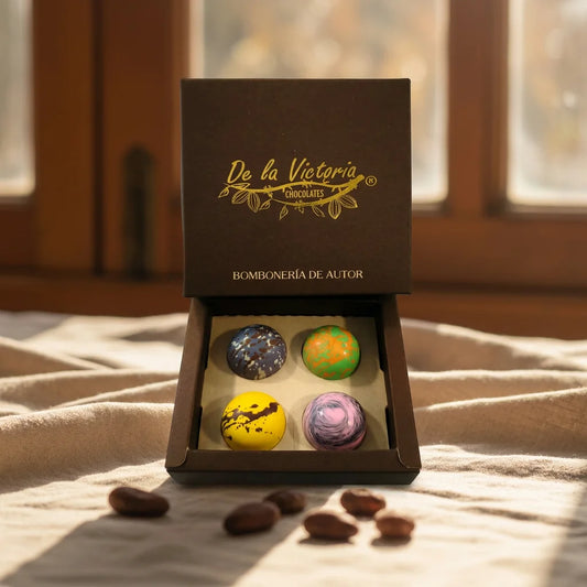Caja TESORITO x4 Bombones de lujo | Sabores a tu elección