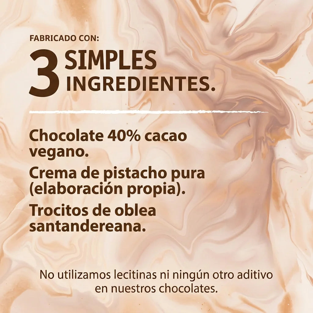 Delicia Crunch | Barra crocante de chocolate 72% cacao