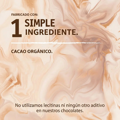 Barra 100% cacao (50g) | Pura, intensa y sin azúcar