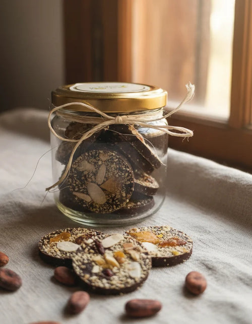 Monedas Salvajes x13un | Chocolate 72% cacao con frutos secos