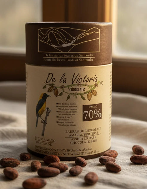 Mini barras surtidas 72% cacao x30un.(150g) | Para regalar o compartir