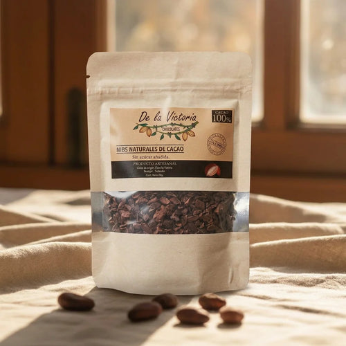 Nibs de cacao 100% (60g) | Crujientes y sin azúcar