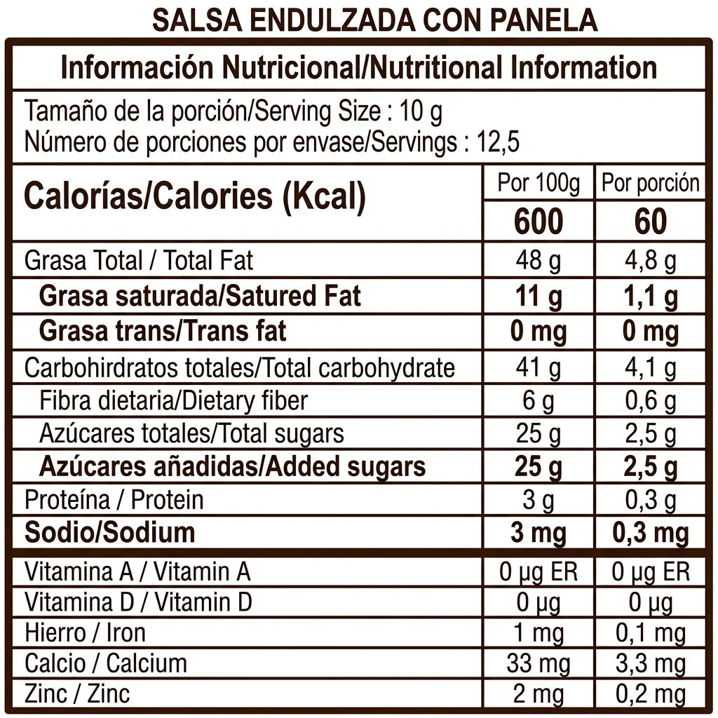 Salsa de chocolate amargo y avellanas (125g) | Para postres y antojos
