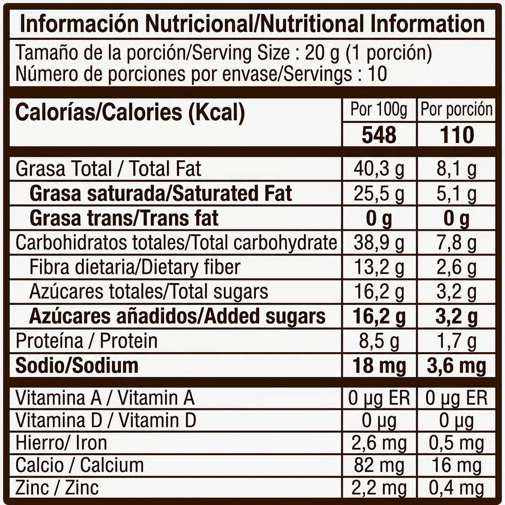 Granos de café con chocolate 72% cacao (200g) | Intensos