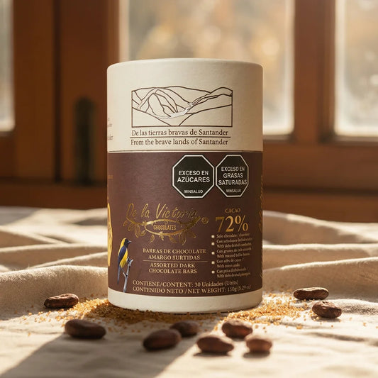 Mini barras surtidas 72% cacao x30un.(150g) | Para regalar o compartir