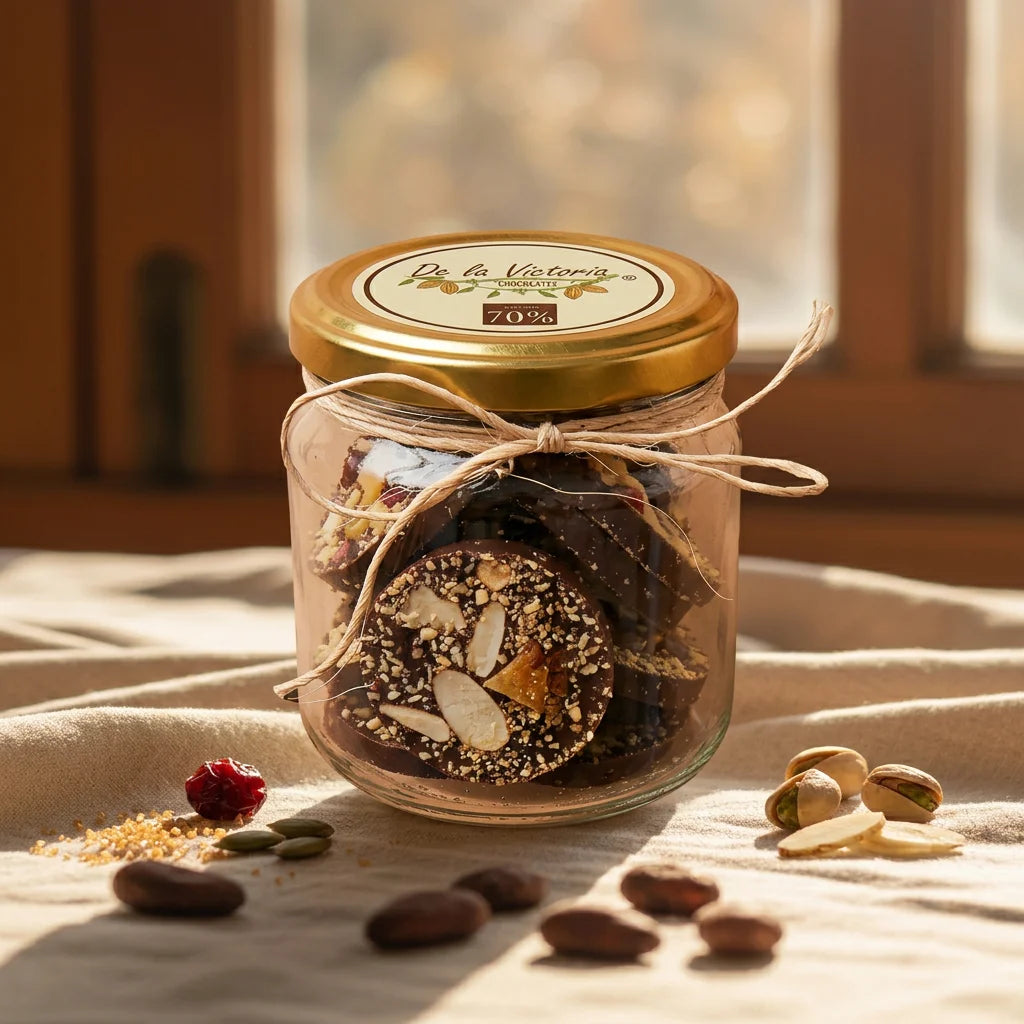 Monedas Salvajes x13un | Chocolate 72% cacao con frutos secos