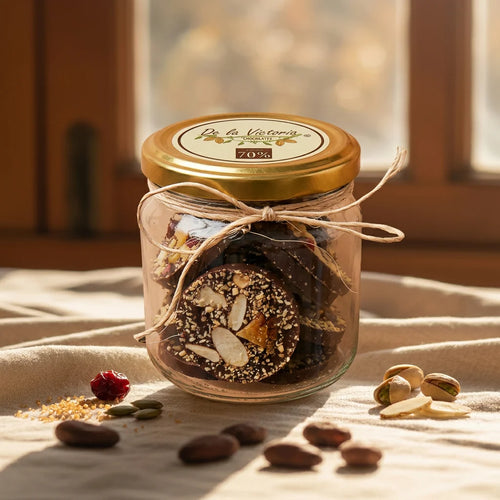Monedas Salvajes x13un | Chocolate 72% cacao con frutos secos